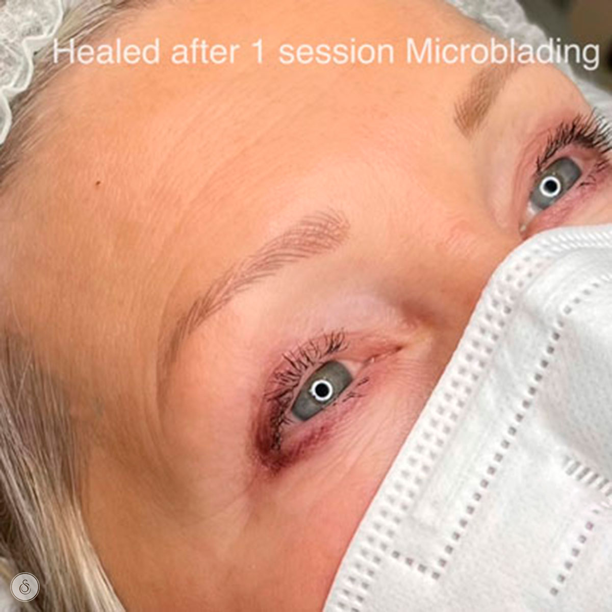Sarasin Beauty microblading healed result