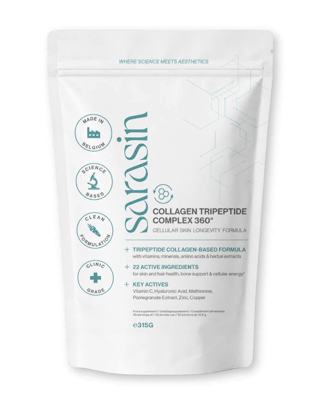 sarasin Collagen tripeptide complex 360 sarasin Collagen tripeptide complex 360
